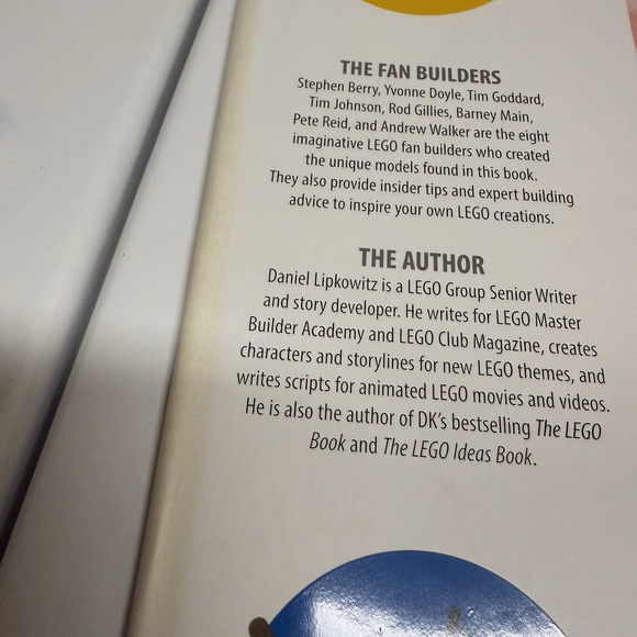 LEGO Play Book : Ideas to Bring Your Bricks to Life by Daniel Lipkowitz Hardback - Picture 5 of 5